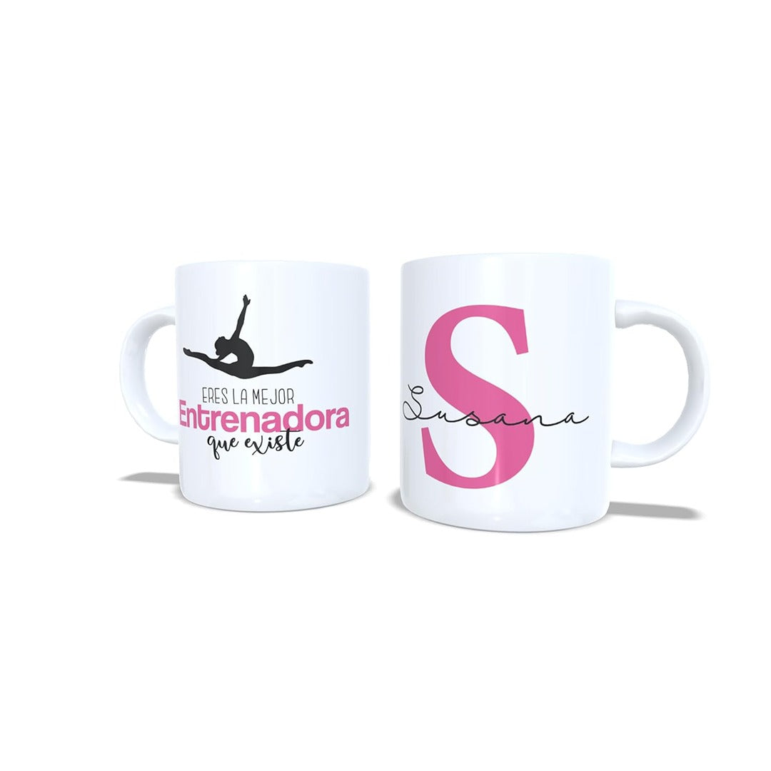 Eres la mejor entrenadora del mundo - Taza gimnasia ritmica