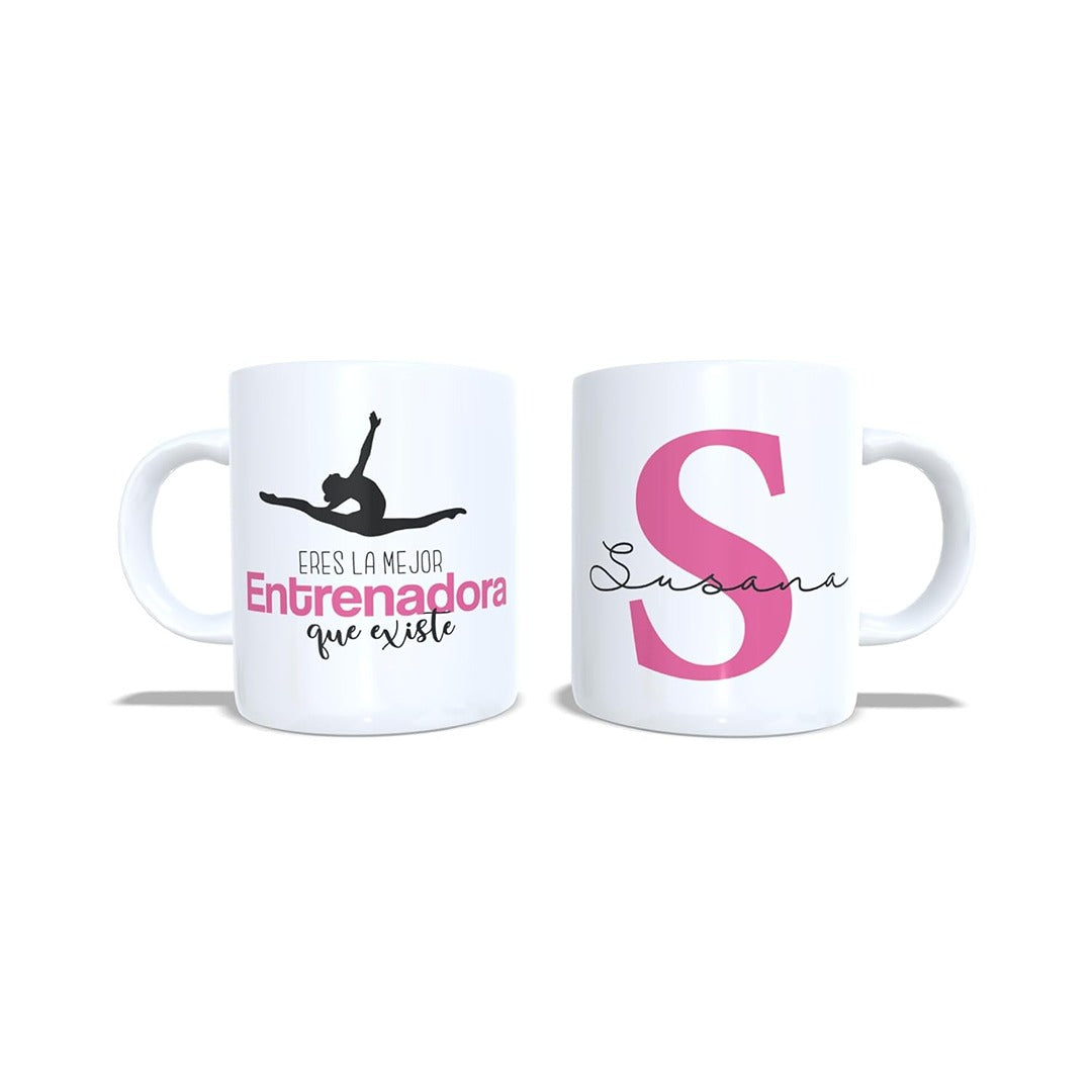 Eres la mejor entrenadora del mundo - Taza gimnasia ritmica