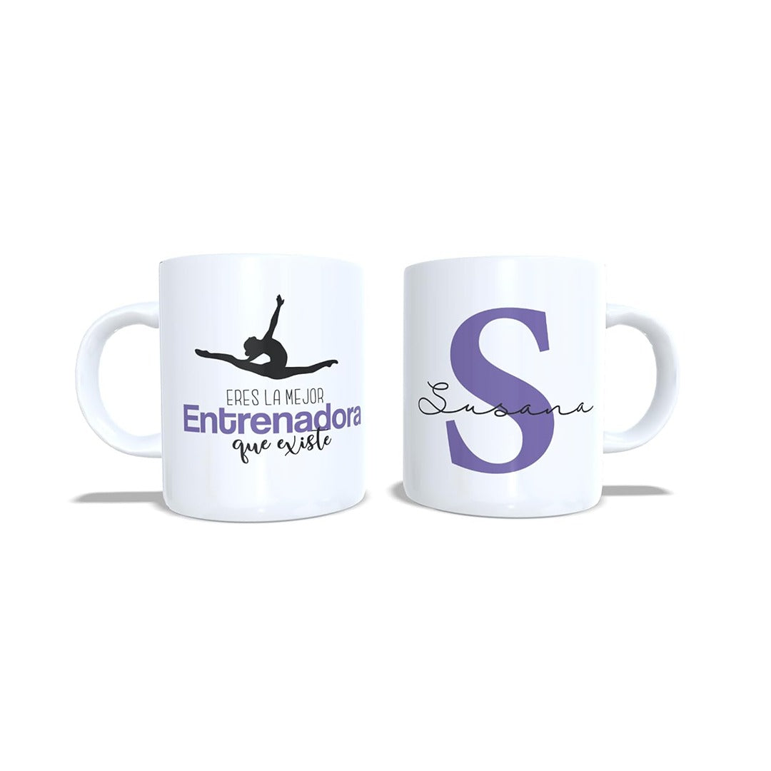 Eres la mejor entrenadora del mundo - Taza gimnasia ritmica