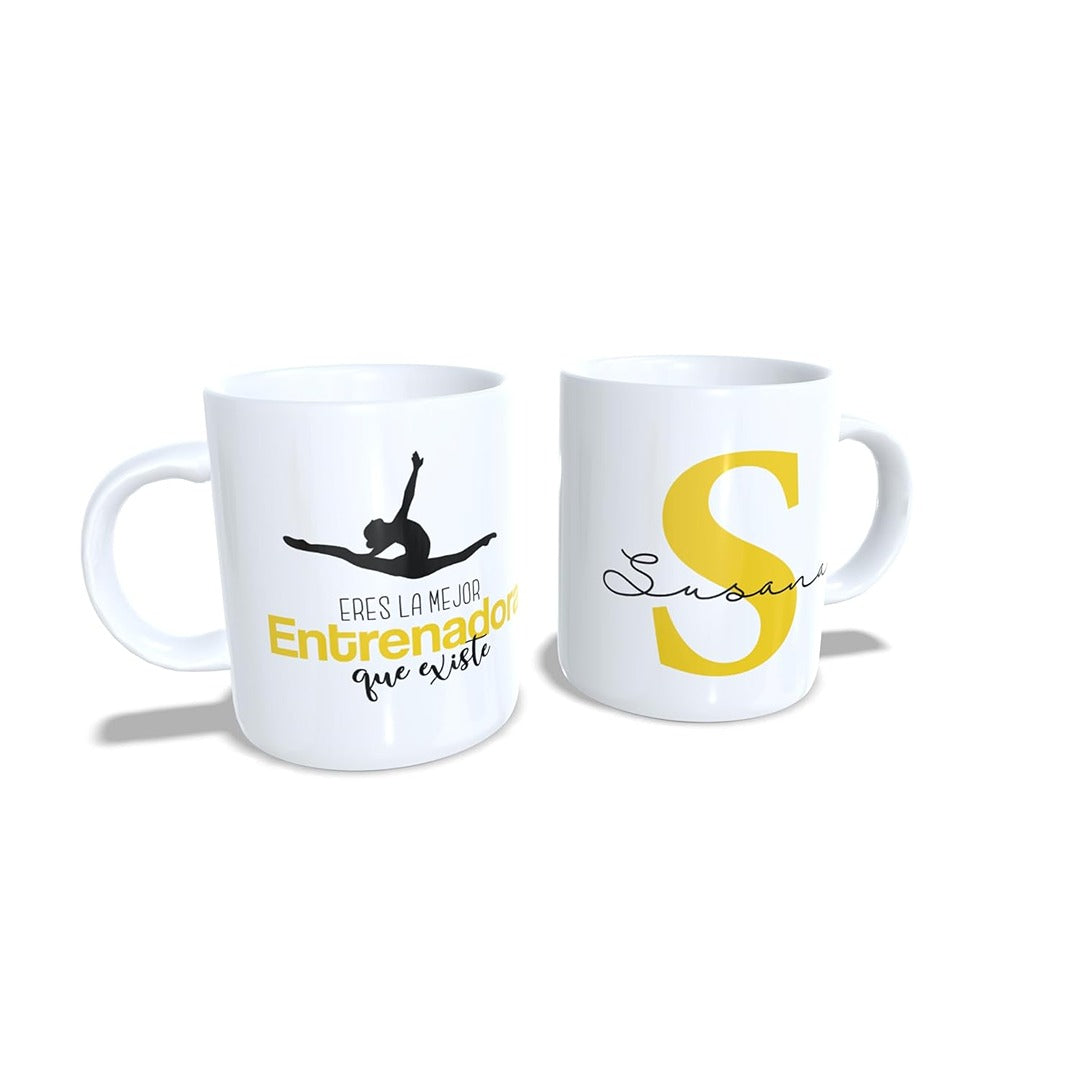 Eres la mejor entrenadora del mundo - Taza gimnasia ritmica