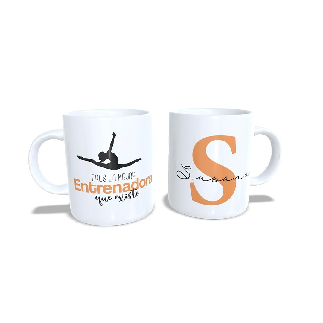 Eres la mejor entrenadora del mundo - Taza gimnasia ritmica