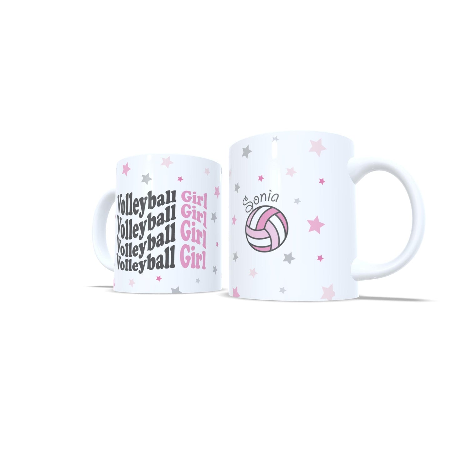 Volleyball Girl jugadoras de voley - Taza personalizada