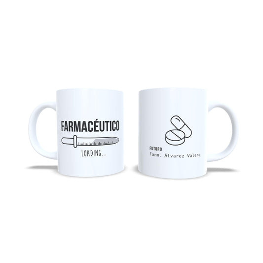 Futuro Farmacéutico o Farmacéutica - Taza personalizada estudiantes