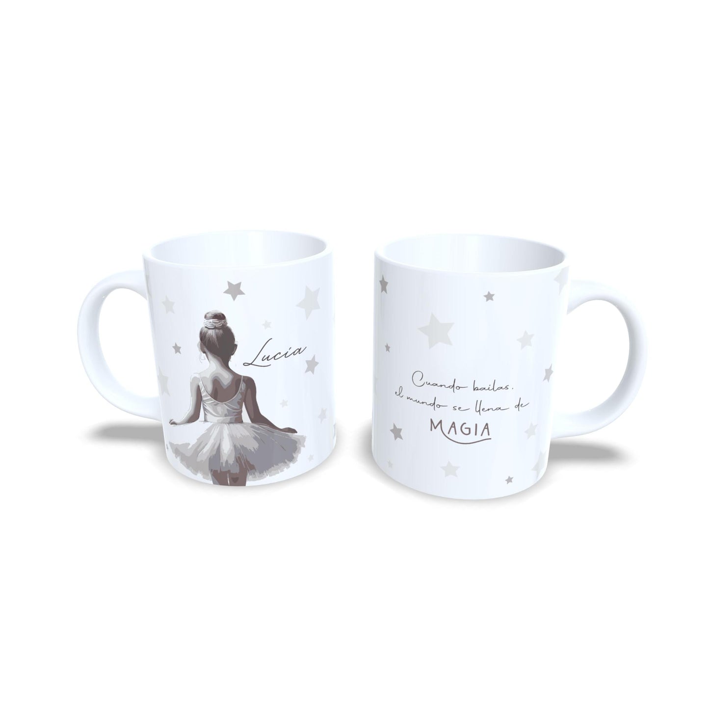 Cuando bailas el mundo se llena de magia - Taza Ballet
