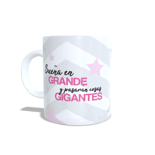 Sueña en grande y pasaran cosas gigantes (pelota) - Taza Gimnasia ritmica
