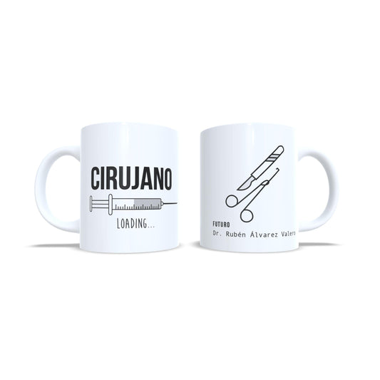 Futuro Cirujano o Cirujana - Taza personalizada estudiantes