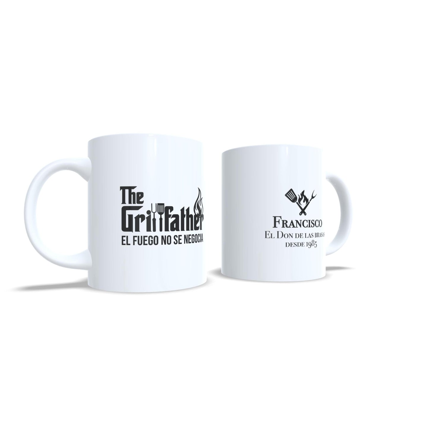 The Grillfather Inspirada en El Padrino – Taza personalizada