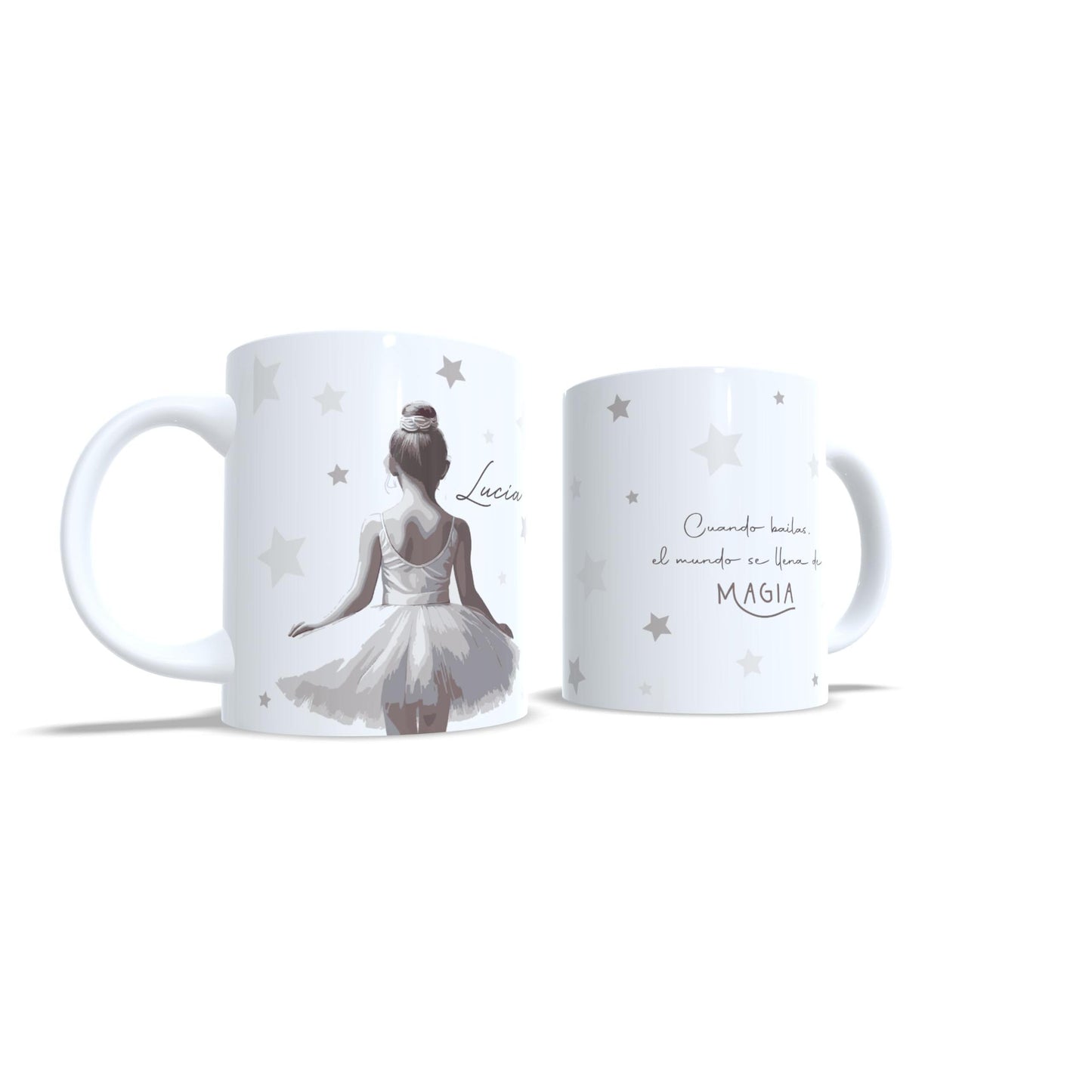 Cuando bailas el mundo se llena de magia - Taza Ballet