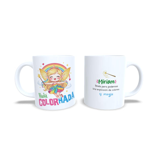 Hada Colorada / Colorhada - Taza personalizada timidez