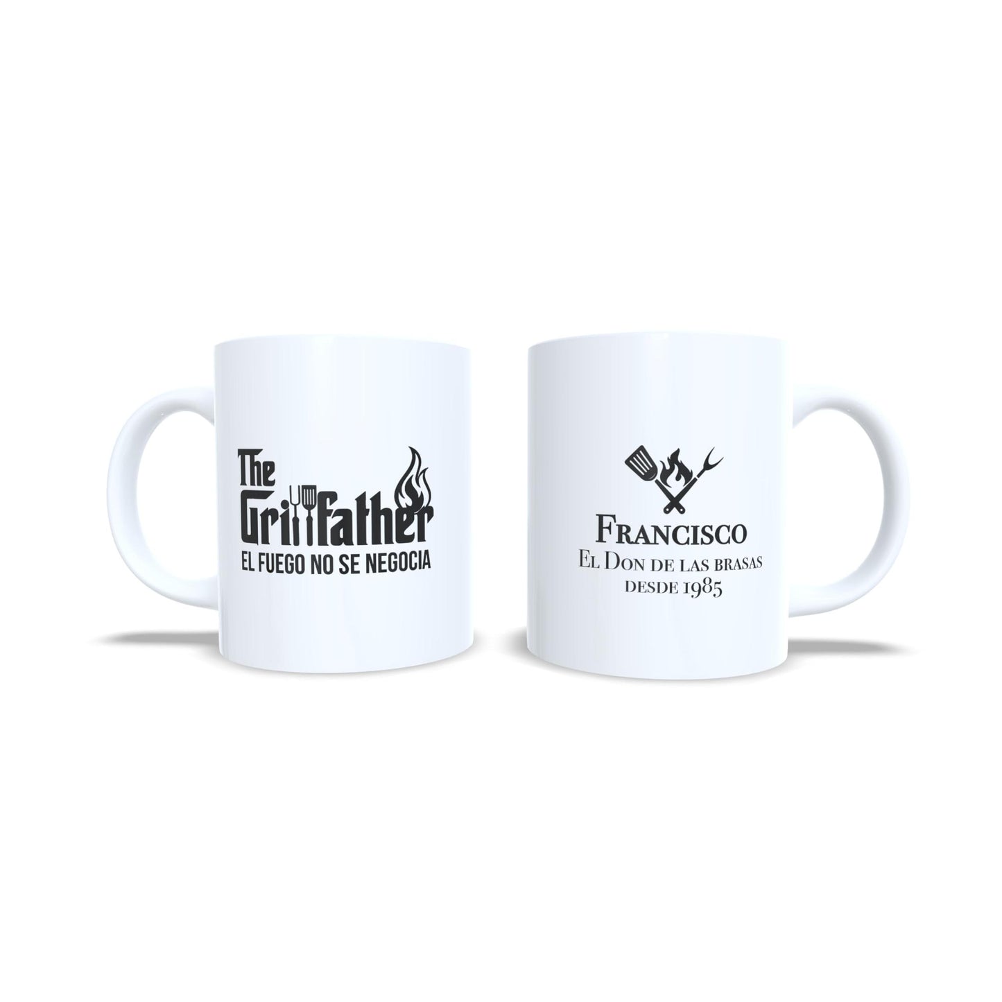 The Grillfather Inspirada en El Padrino – Taza personalizada