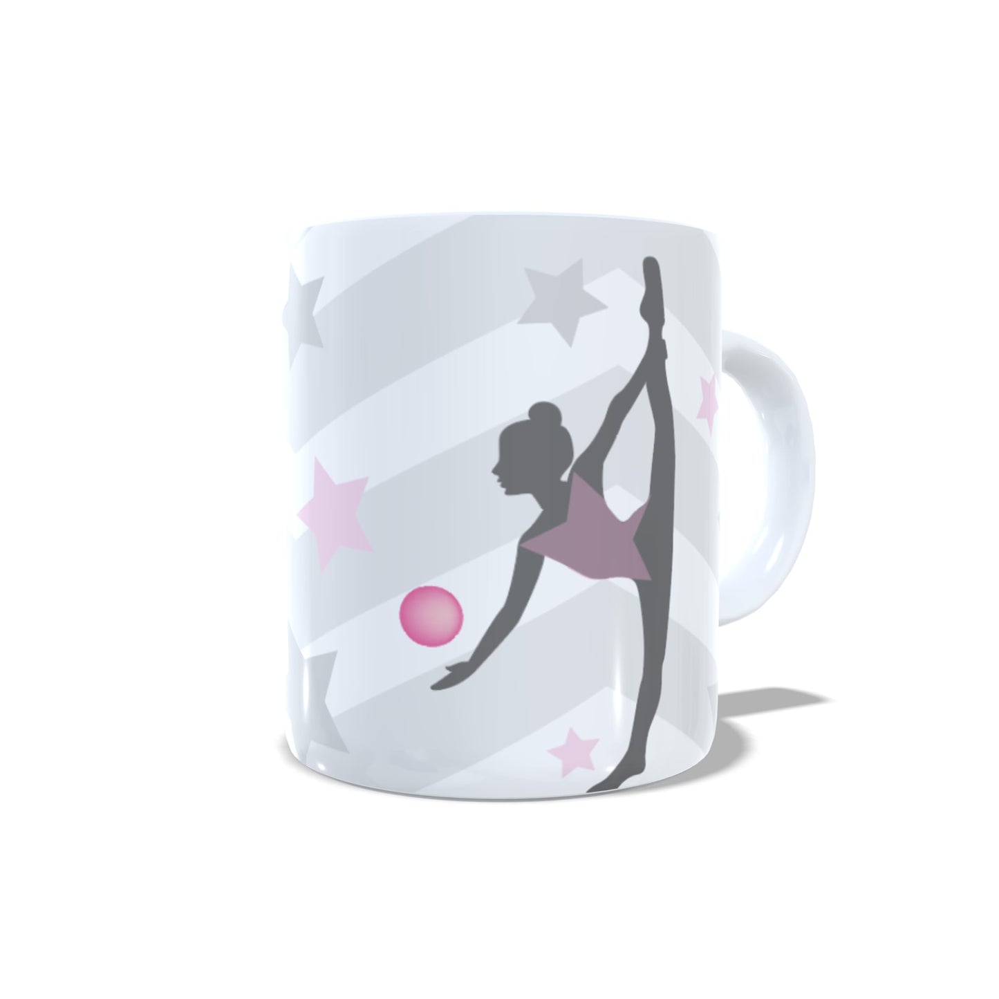 Sueña en grande y pasaran cosas gigantes (pelota) - Taza Gimnasia ritmica