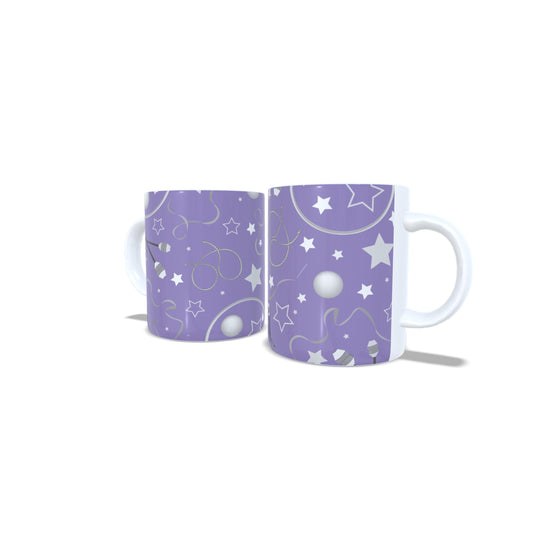 Doodle aparatos turquesa - Taza Gimnasia ritmica