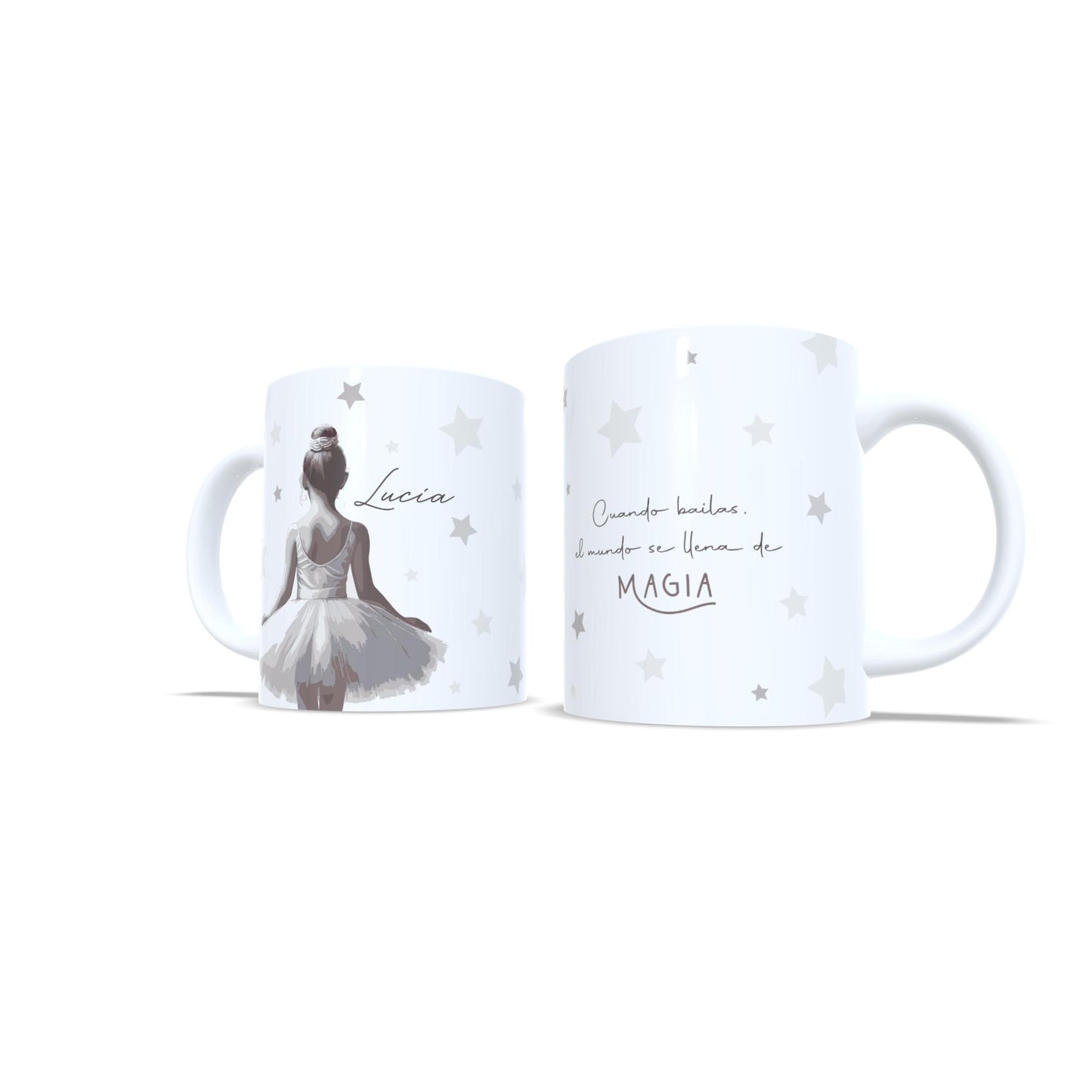 Cuando bailas el mundo se llena de magia - Taza Ballet