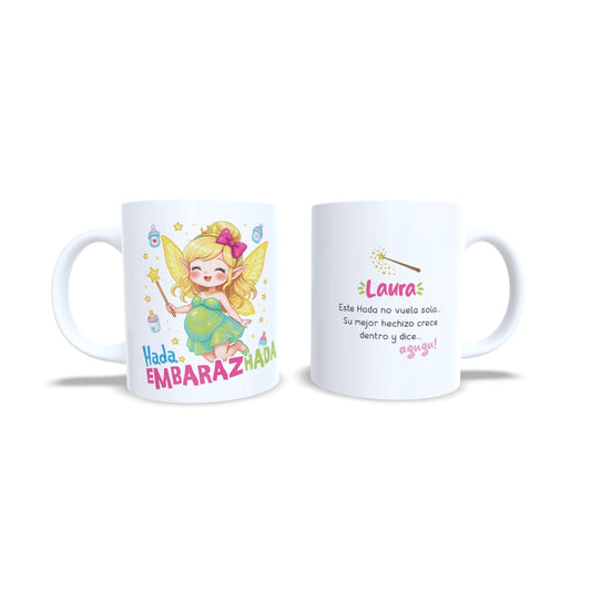 Hada embarazada embarazhada - Taza personalizada maternidad