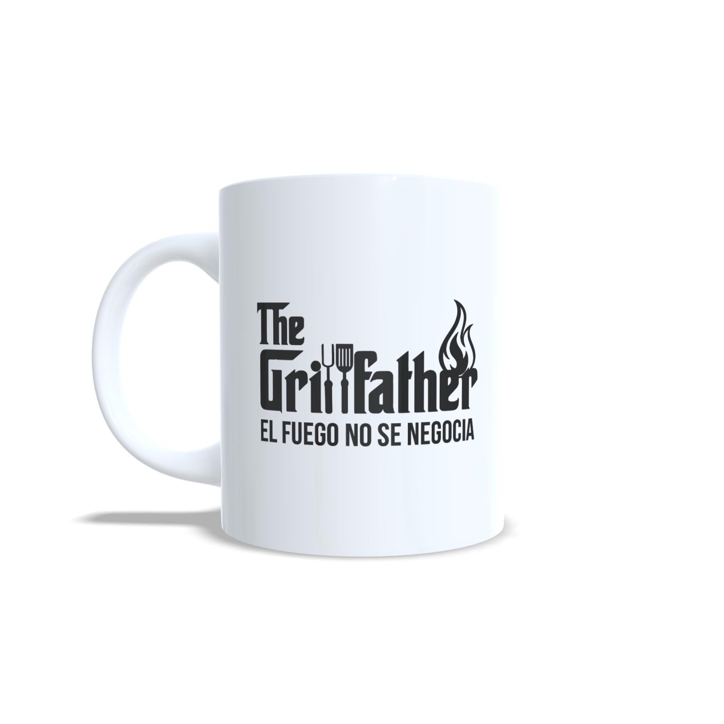 The Grillfather Inspirada en El Padrino – Taza personalizada