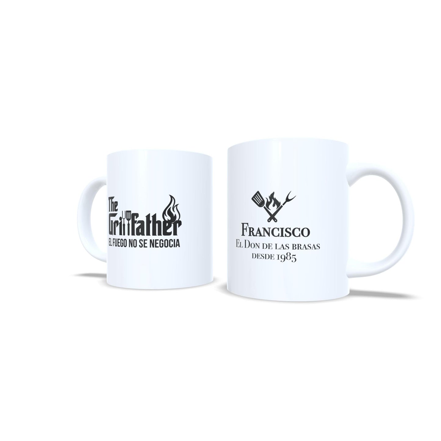 The Grillfather Inspirada en El Padrino – Taza personalizada
