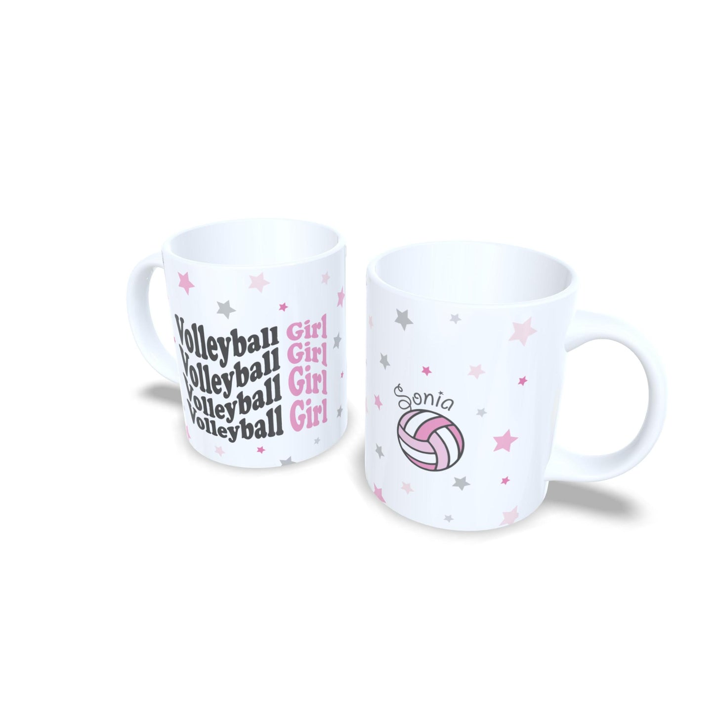 Volleyball Girl jugadoras de voley - Taza personalizada
