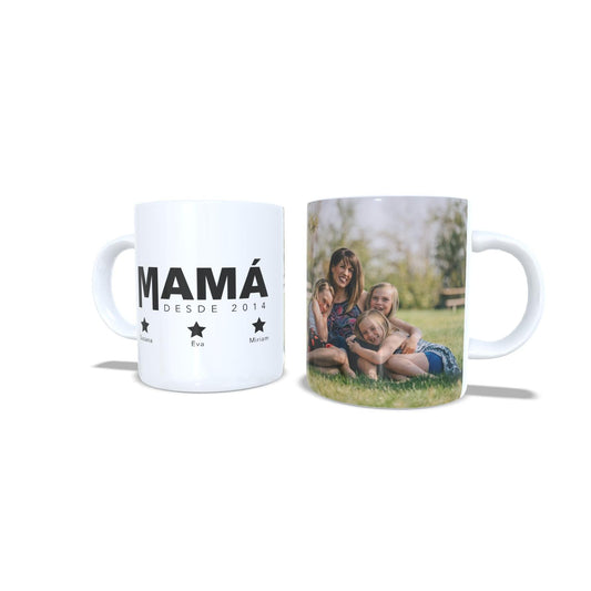 Con foto y nombres de hijos día de la madre mama desde