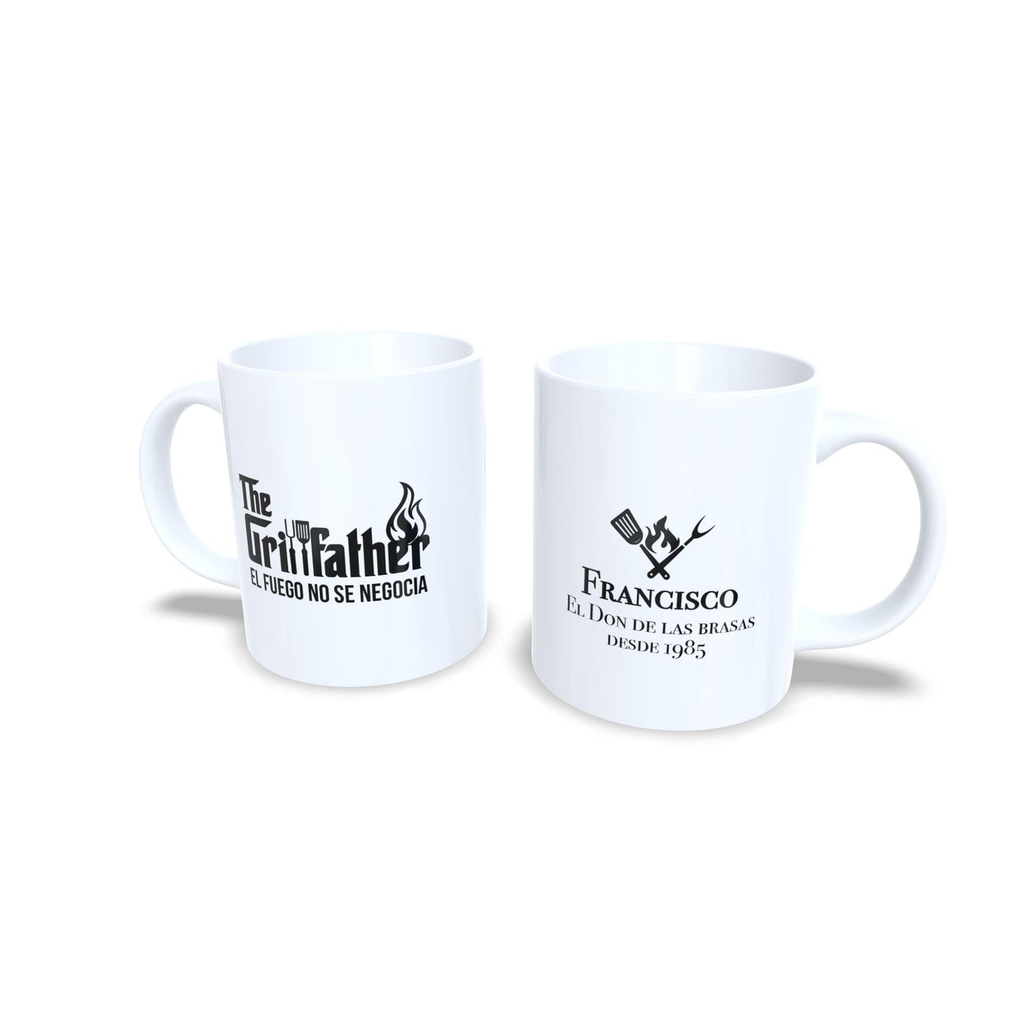 The Grillfather Inspirada en El Padrino – Taza personalizada