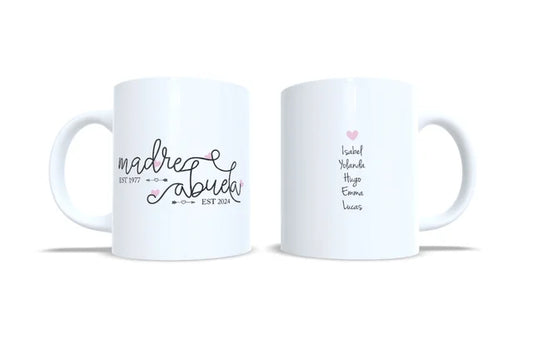 Fechas Madre y Abuela regalo para abuelas personalizado