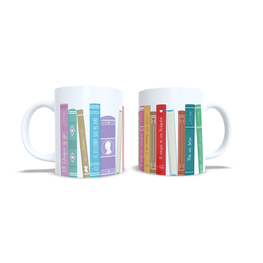 Libreria libros Julia Quinn Los Bridgerton - Taza personalizada