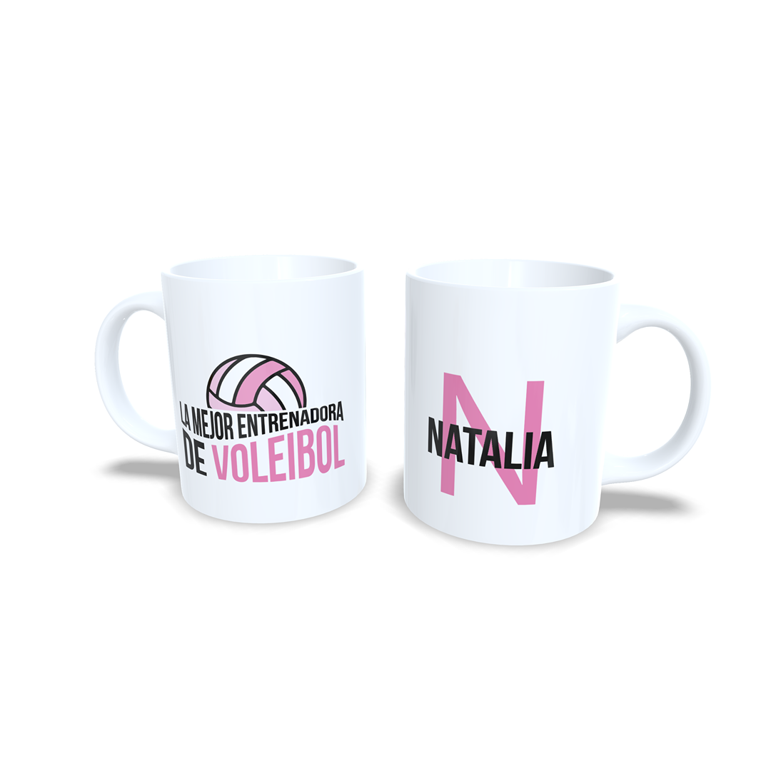 Entrenador o Entrenadora de Voleibol, voley - Personalizada
