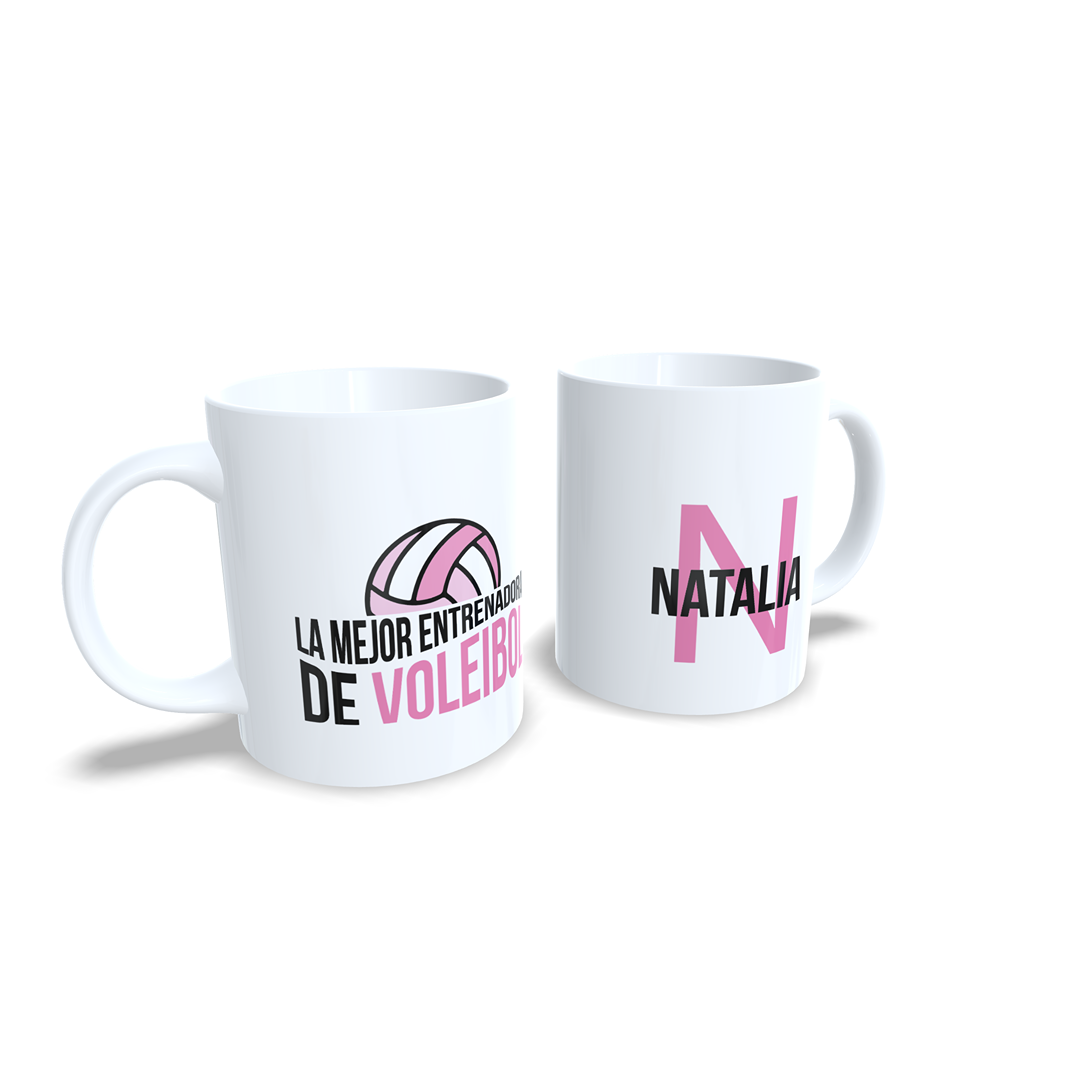 Entrenador o Entrenadora de Voleibol, voley - Personalizada