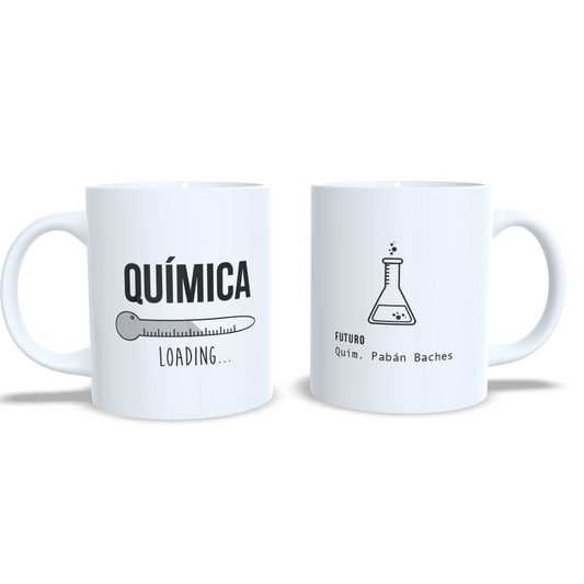 Futuro Quimica o Quimico - Taza personalizada estudiantes