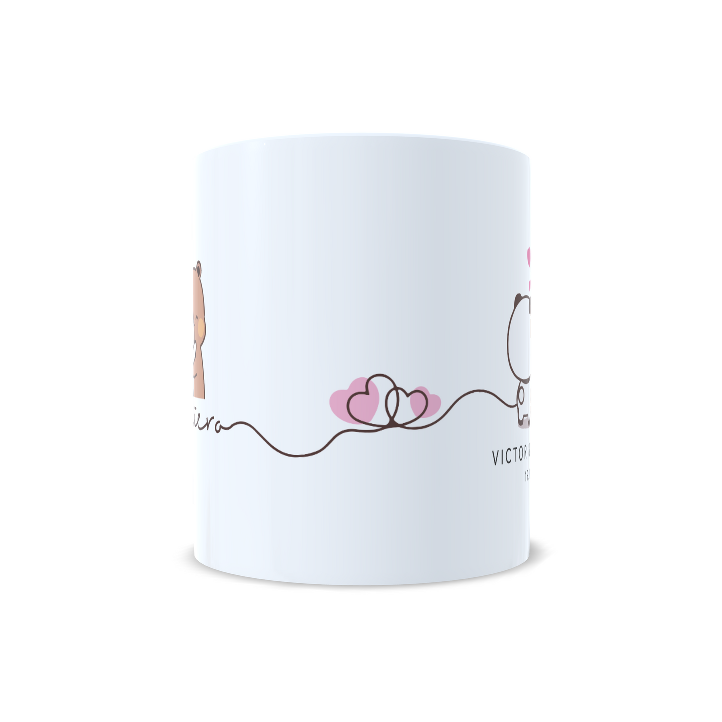 Ositos amorosos parejas aniversario San Valentin personalizada