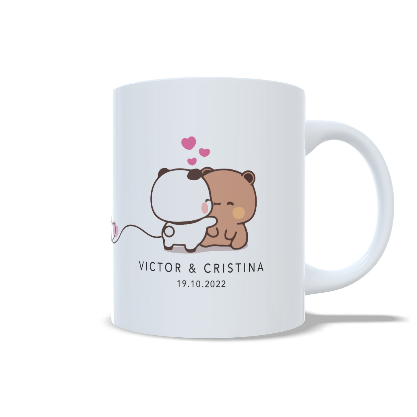 Ositos amorosos parejas aniversario San Valentin personalizada