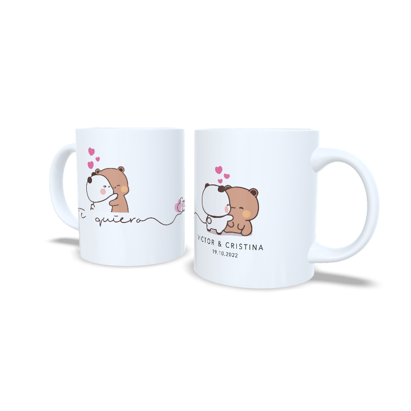 Ositos amorosos parejas aniversario San Valentin personalizada