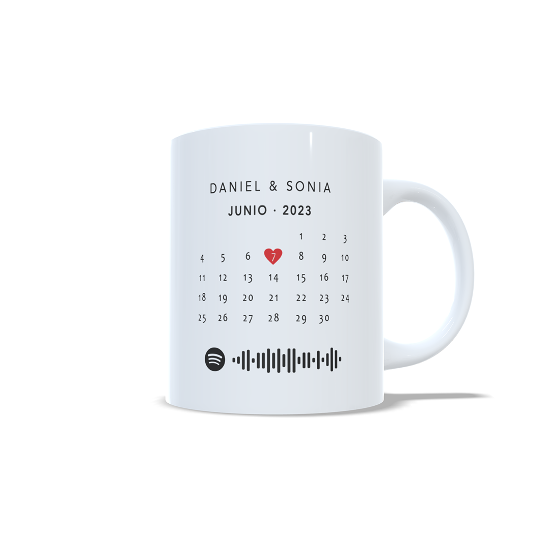 Aniversario mano korean corazon parejas san valentin calendario