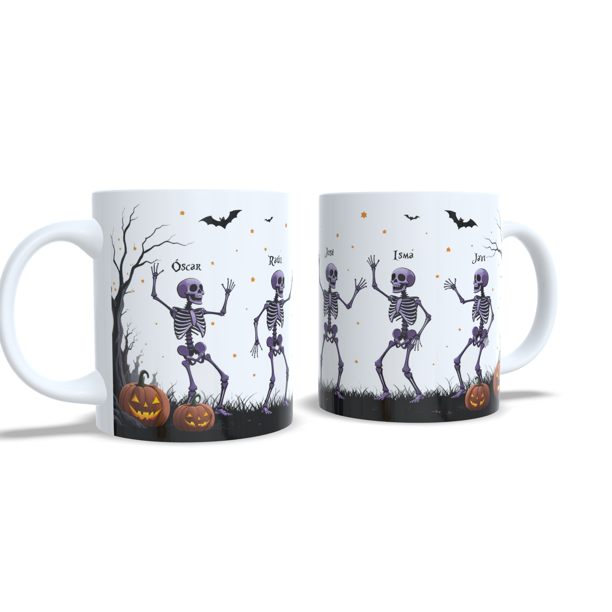 taza personalizada esqueletos halloween calabazas regalos personalizados rivas vaciamadrid 7
