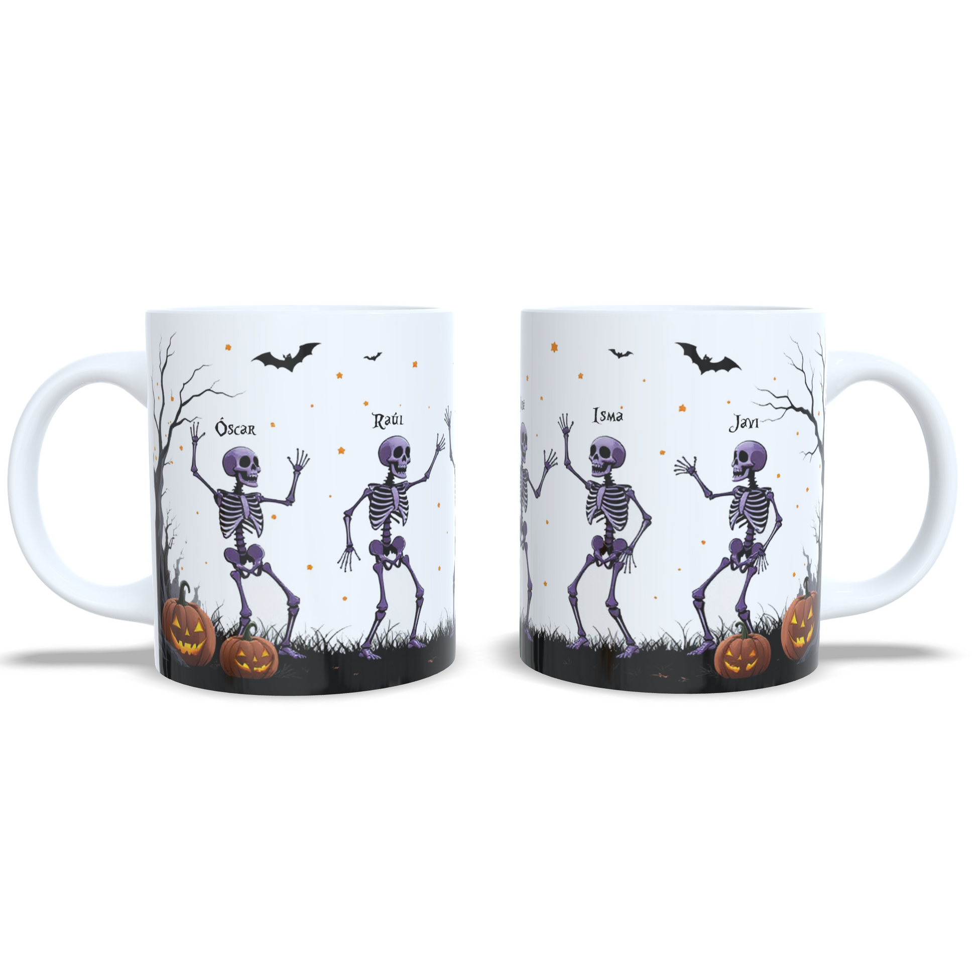 taza personalizada esqueletos halloween calabazas regalos personalizados rivas vaciamadrid 5