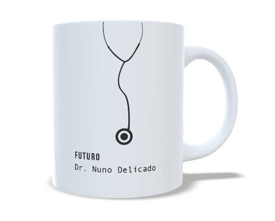 Futuro doctor o doctora - Taza personalizada estudiantes