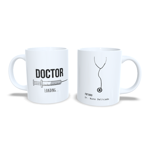 Futuro doctor o doctora - Taza personalizada estudiantes