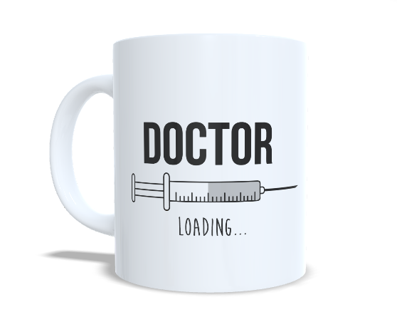 Futuro doctor o doctora - Taza personalizada estudiantes