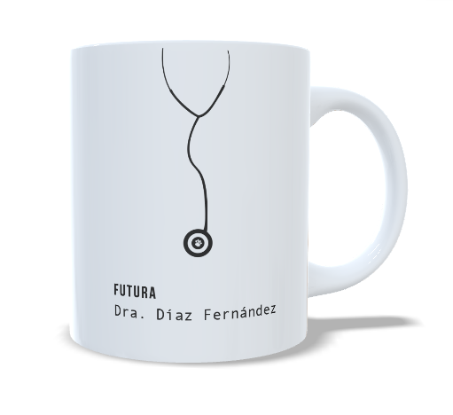 Futuro doctor o doctora - Taza personalizada estudiantes