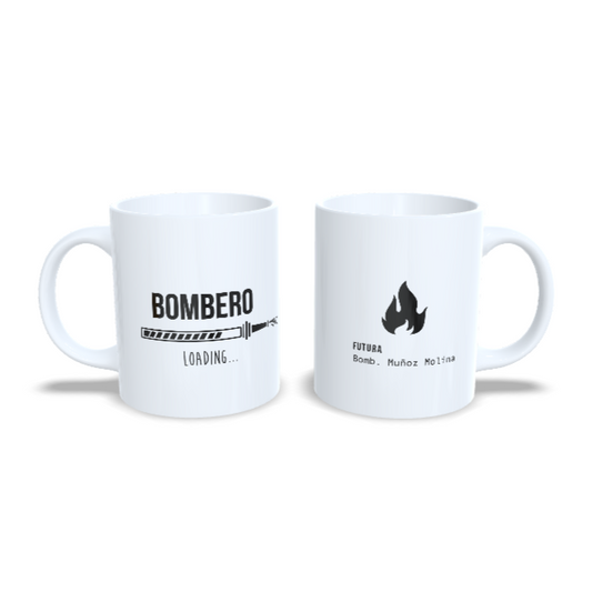 Futuro Bombero o Bombera - Taza personalizada estudiantes
