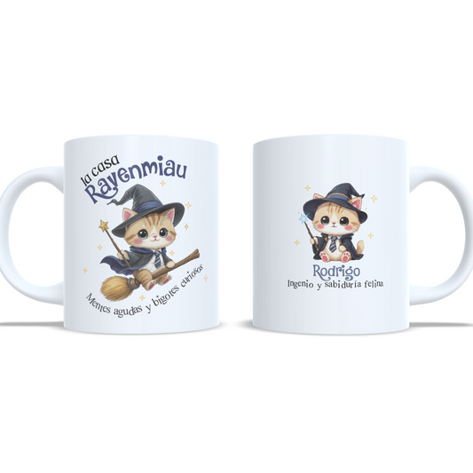 Gatito Casa Ravenmiau Inspirada en Harry Potter - Personalizada